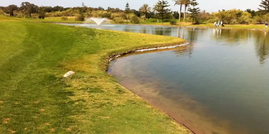 Golf course Du Soleil in Agadir , Morocco — Golf du Soleil