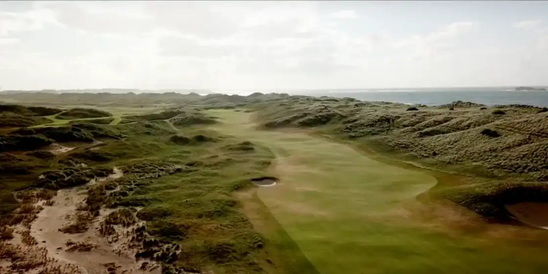 Royal Portrush 7th hole Golf Northern Ireland The Open — Royal Portrush Golf Club — Dunluce Links