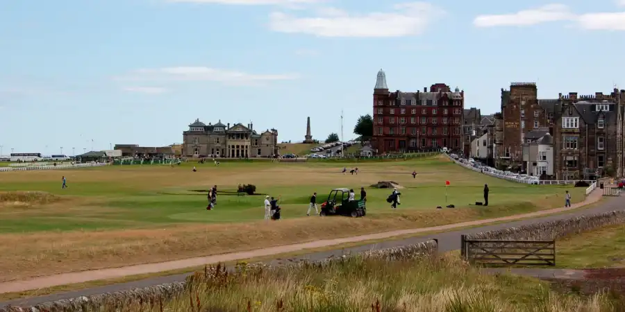 The Old Course at St Andrews, Scotland