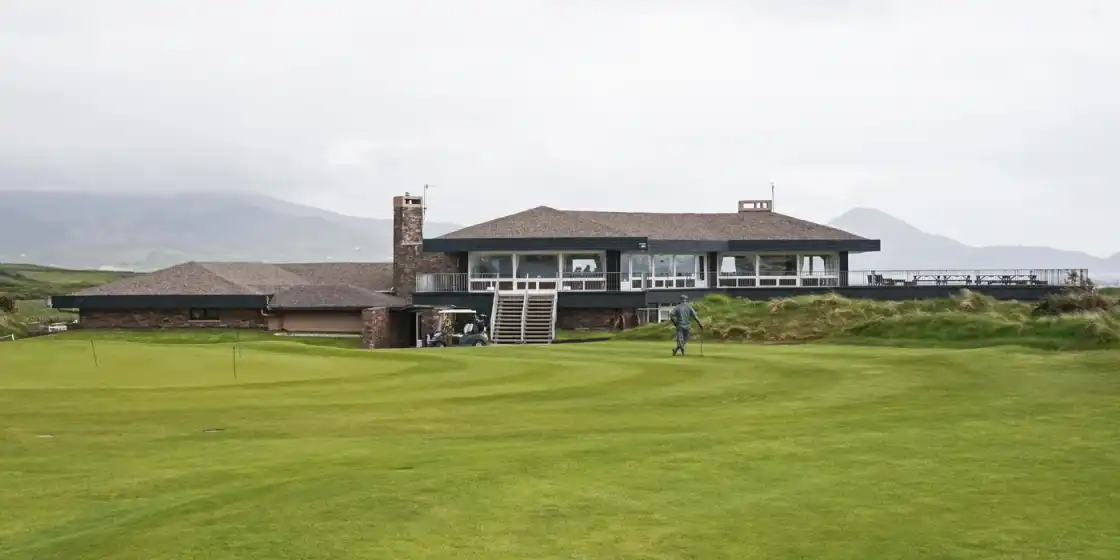 Clubhouse of Waterville Golf Links, County Kerry, Ireland